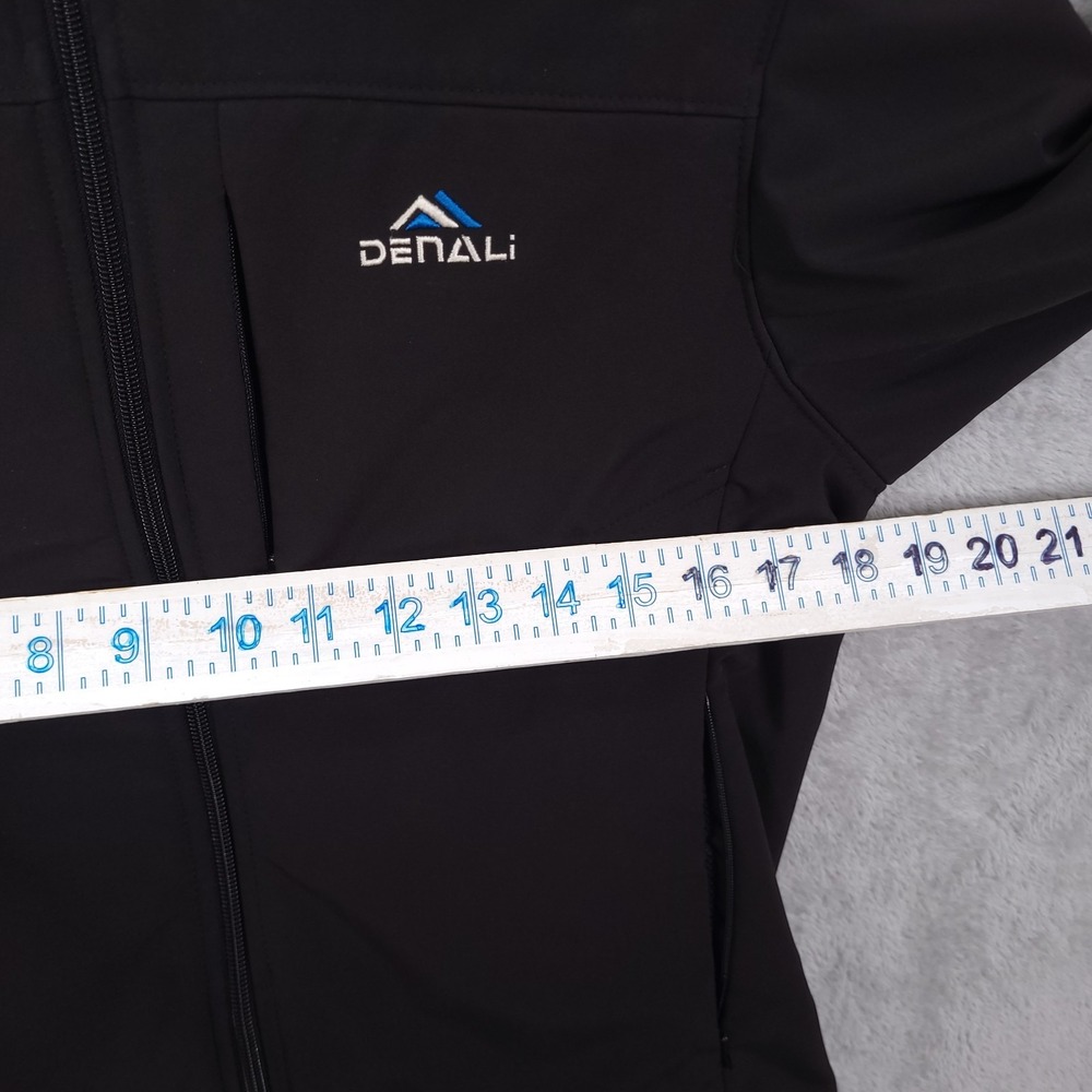 Denali Performance Fleece Lined Ski Jacket Women Black Small Full Zip Pockets - Picture 4 of 14